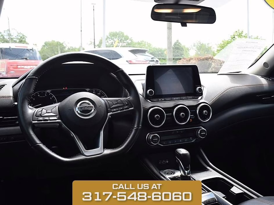 2023 Monarch Orange Metallic/Super Black Nissan Sentra SR FWD Sedan