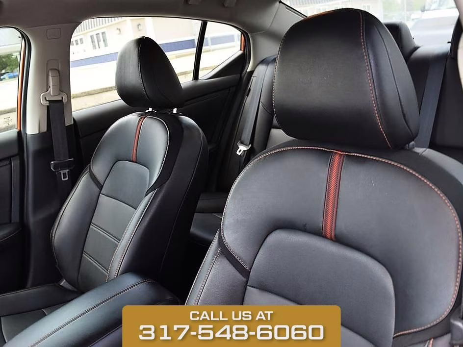 2023 Monarch Orange Metallic/Super Black Nissan Sentra SR FWD Sedan