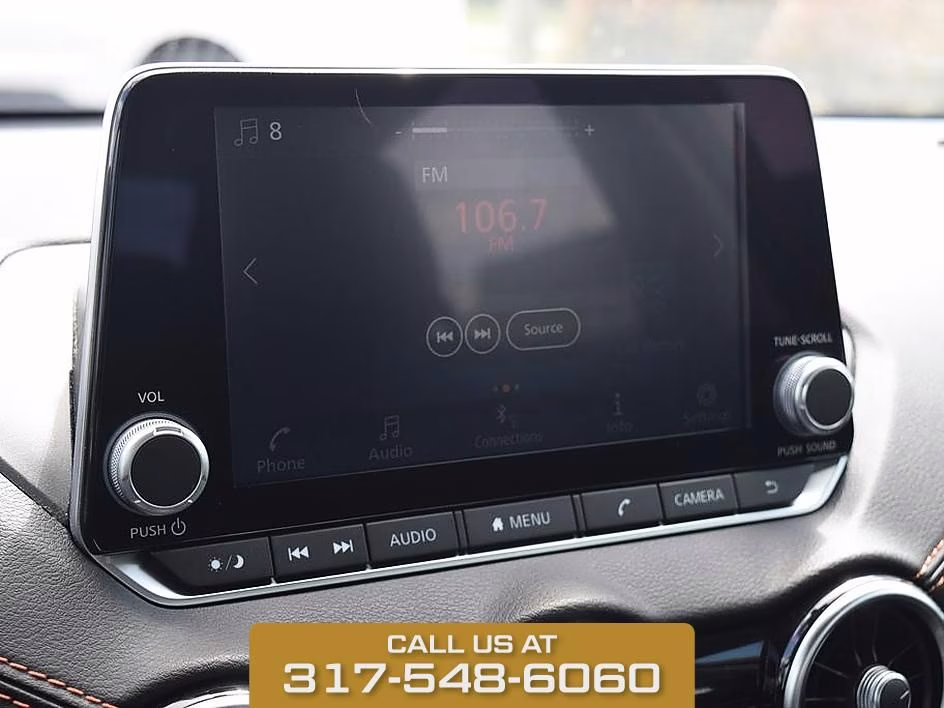 2023 Monarch Orange Metallic/Super Black Nissan Sentra SR FWD Sedan