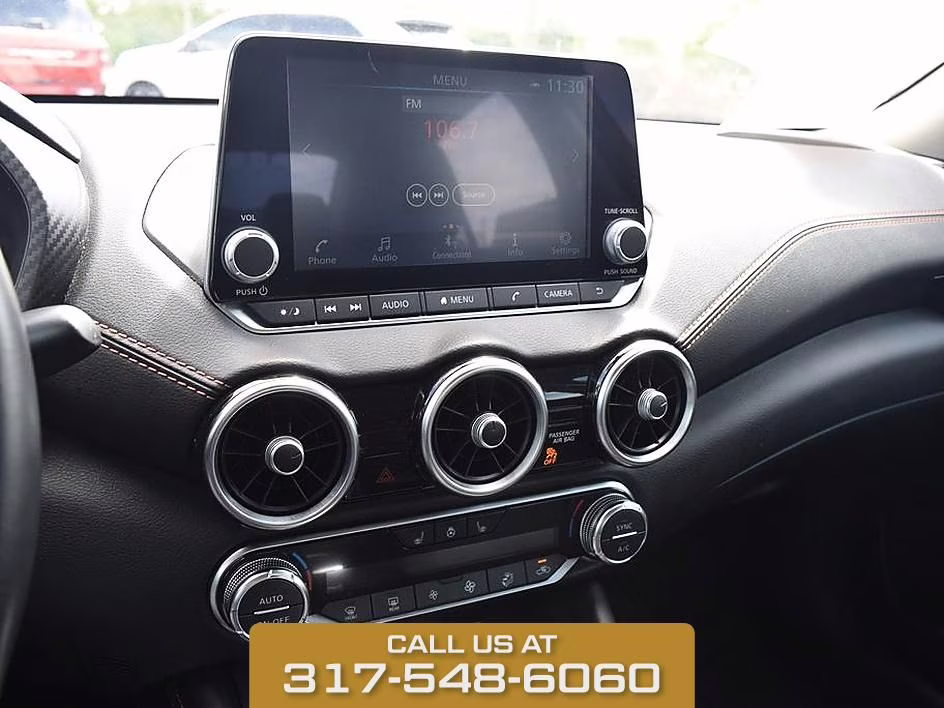 2023 Monarch Orange Metallic/Super Black Nissan Sentra SR FWD Sedan