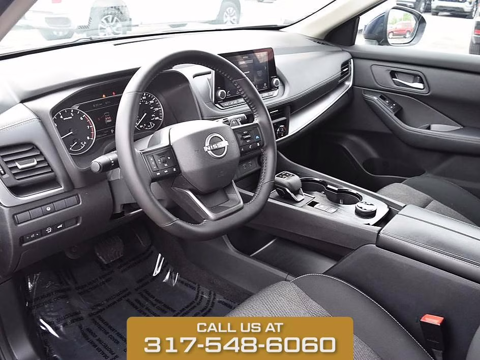 2025 Deep Ocean Blue Nissan Rogue SV AWD SUV