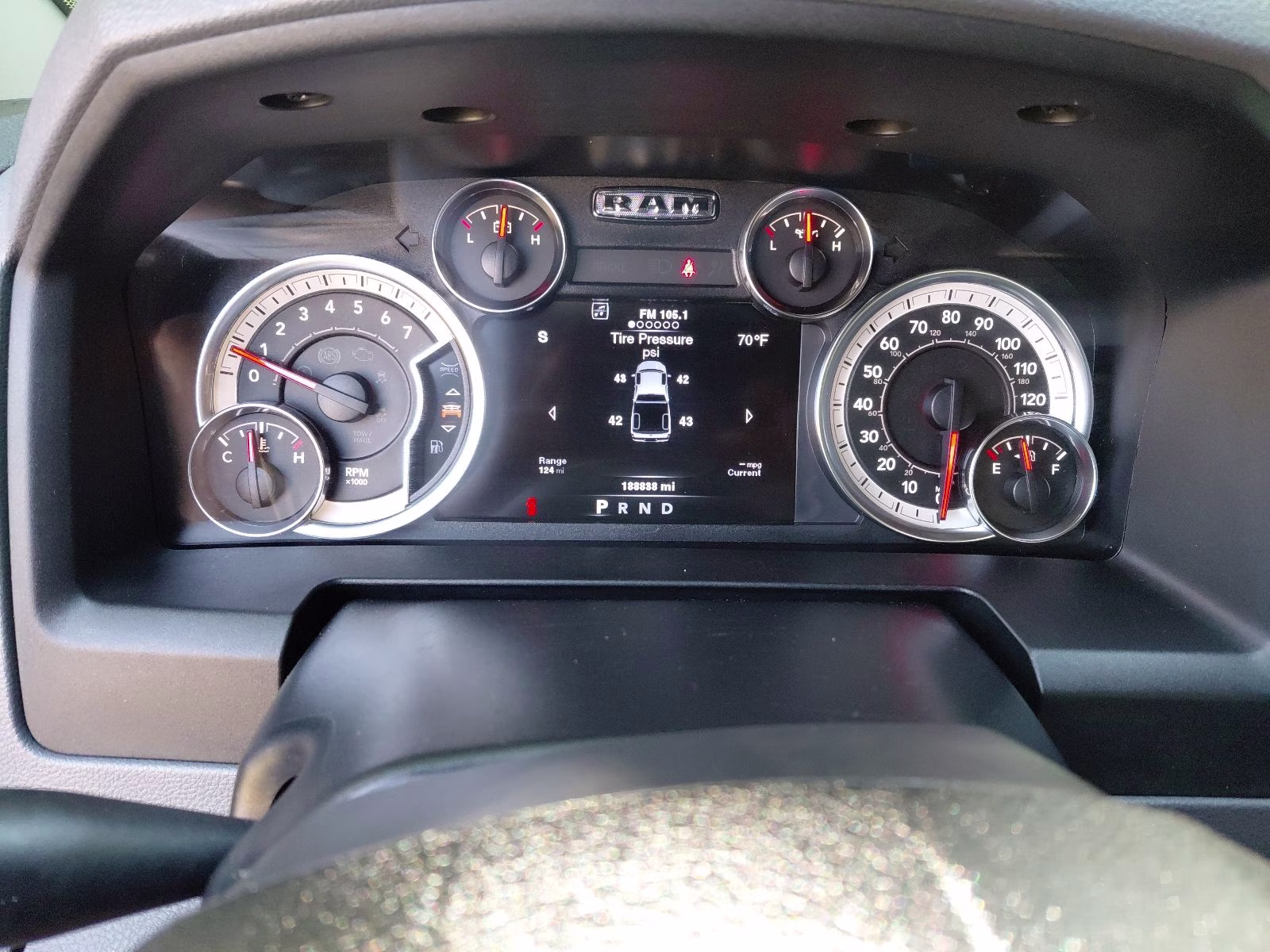 2014 Black Clearcoat Ram 1500 Big Horn 4X4 Truck