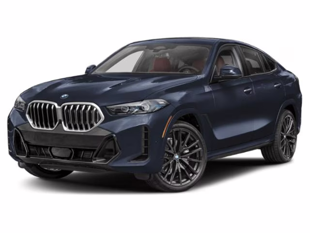 2024 Carbon Black Metallic BMW X6 M60i AWD SUV