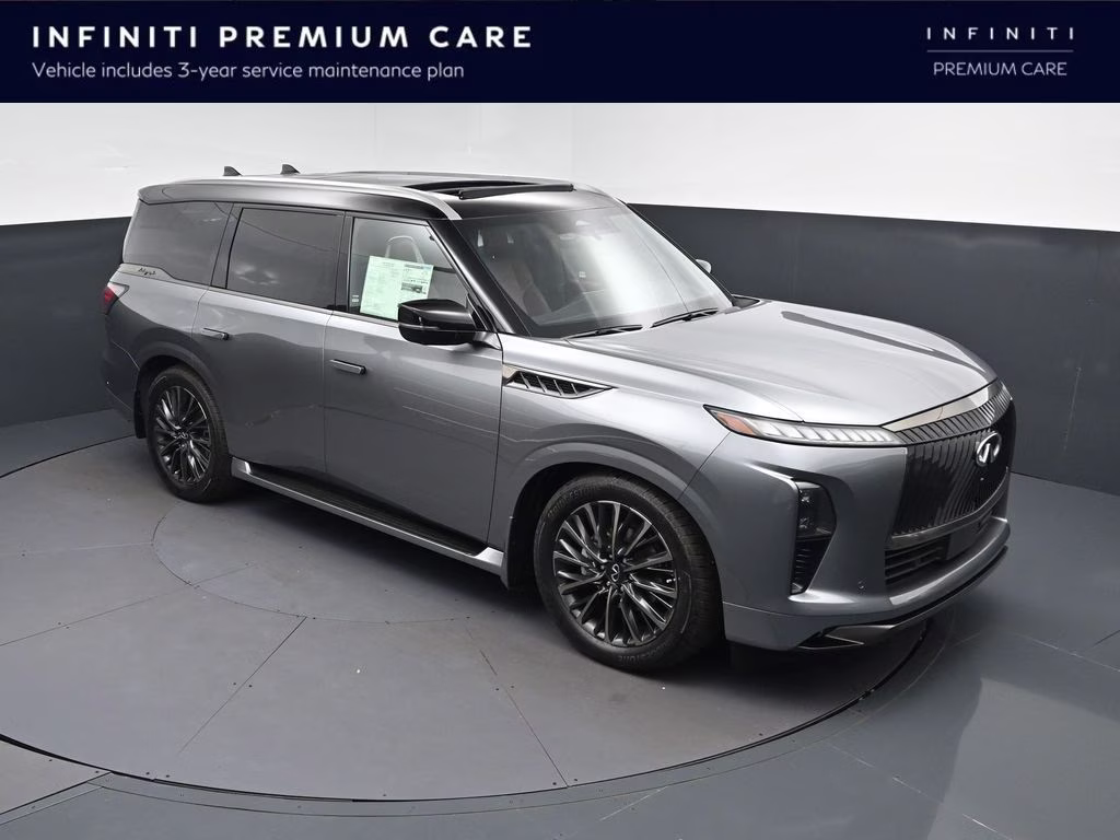 2026 Dynamic Metal/Black Obsidian INFINITI QX80 AUTOGRAPH 4X4 SUV