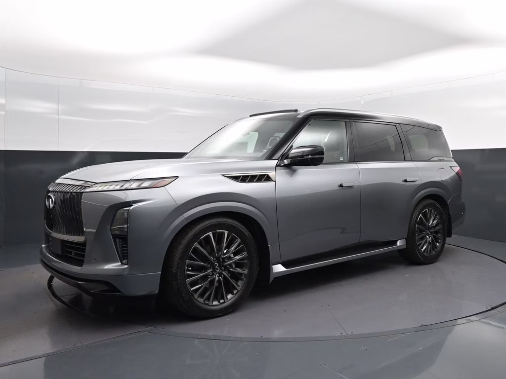 2026 Dynamic Metal/Black Obsidian INFINITI QX80 AUTOGRAPH 4X4 SUV