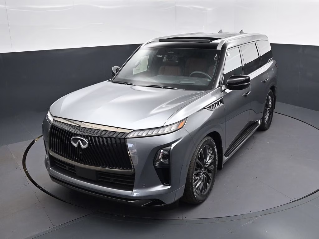 2026 Dynamic Metal/Black Obsidian INFINITI QX80 AUTOGRAPH 4X4 SUV
