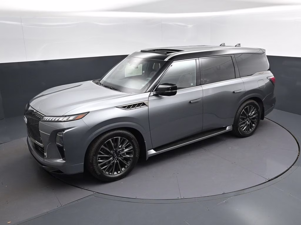 2026 Dynamic Metal/Black Obsidian INFINITI QX80 AUTOGRAPH 4X4 SUV