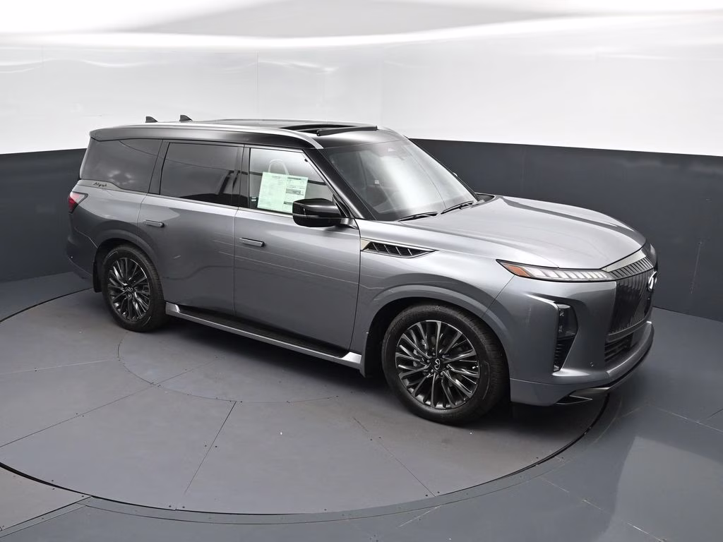2026 Dynamic Metal/Black Obsidian INFINITI QX80 AUTOGRAPH 4X4 SUV