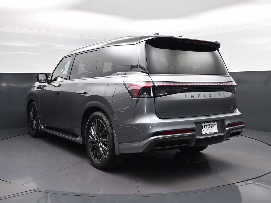 2026 Dynamic Metal/Black Obsidian INFINITI QX80 AUTOGRAPH 4X4 SUV