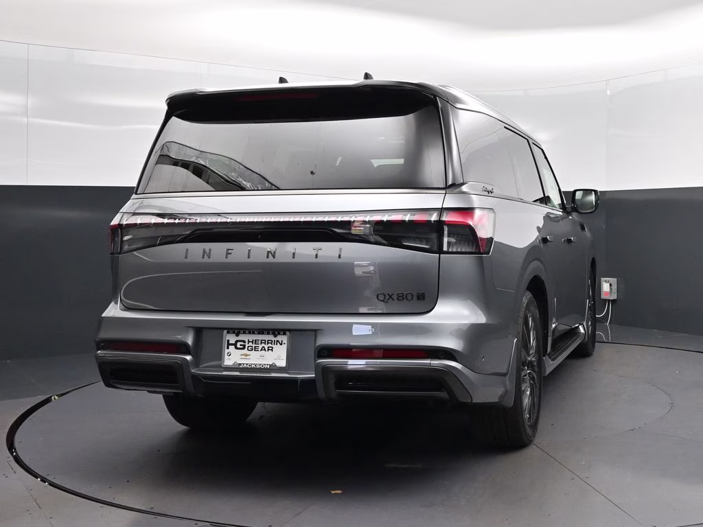 2026 Dynamic Metal/Black Obsidian INFINITI QX80 AUTOGRAPH 4X4 SUV