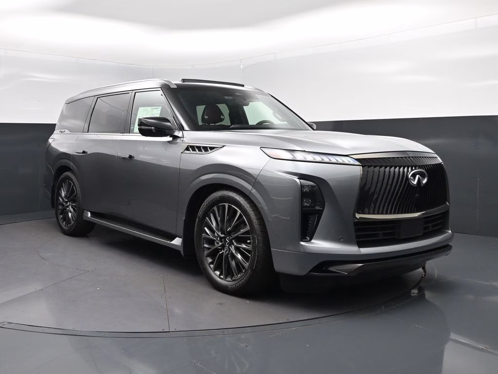 2026 Dynamic Metal/Black Obsidian INFINITI QX80 AUTOGRAPH 4X4 SUV