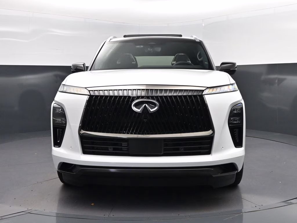 2026 Radiant White/Black Obsidian INFINITI QX80 AUTOGRAPH 4X4 SUV