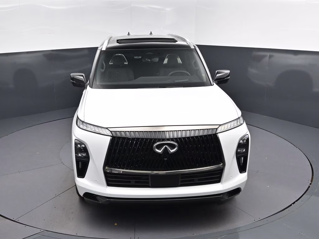 2026 Radiant White/Black Obsidian INFINITI QX80 AUTOGRAPH 4X4 SUV