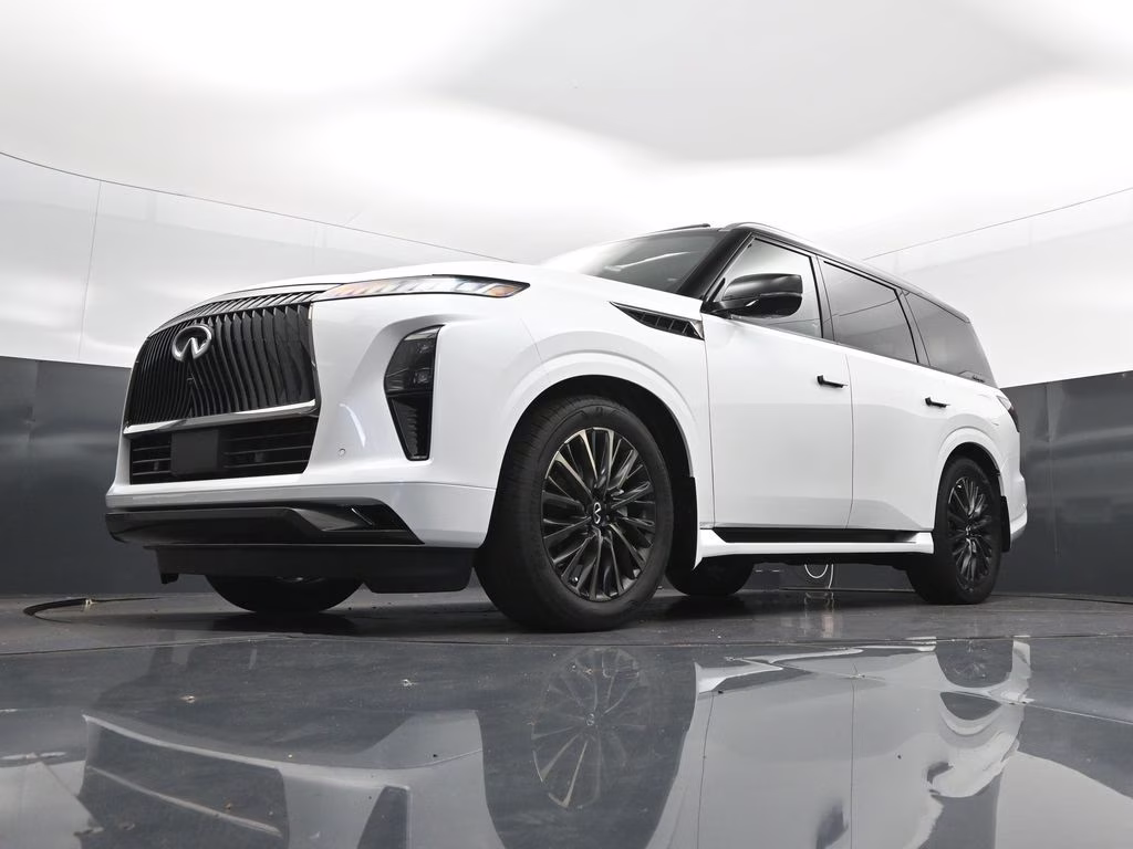 2026 Radiant White/Black Obsidian INFINITI QX80 AUTOGRAPH 4X4 SUV