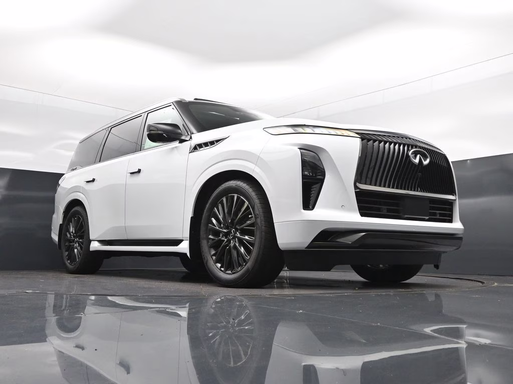 2026 Radiant White/Black Obsidian INFINITI QX80 AUTOGRAPH 4X4 SUV