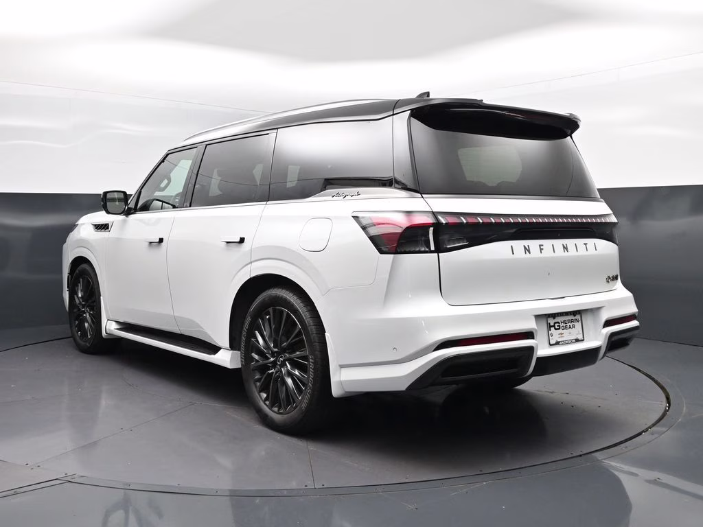 2026 Radiant White/Black Obsidian INFINITI QX80 AUTOGRAPH 4X4 SUV