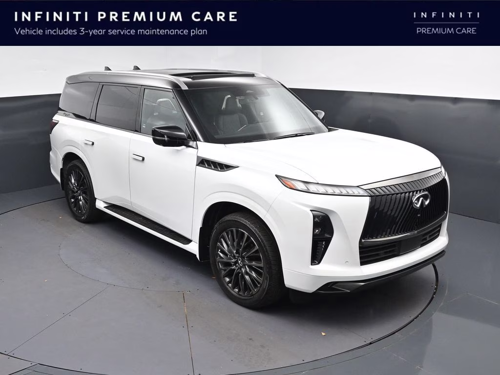 2026 White / Black INFINITI QX80 AUTOGRAPH 4X4 SUV