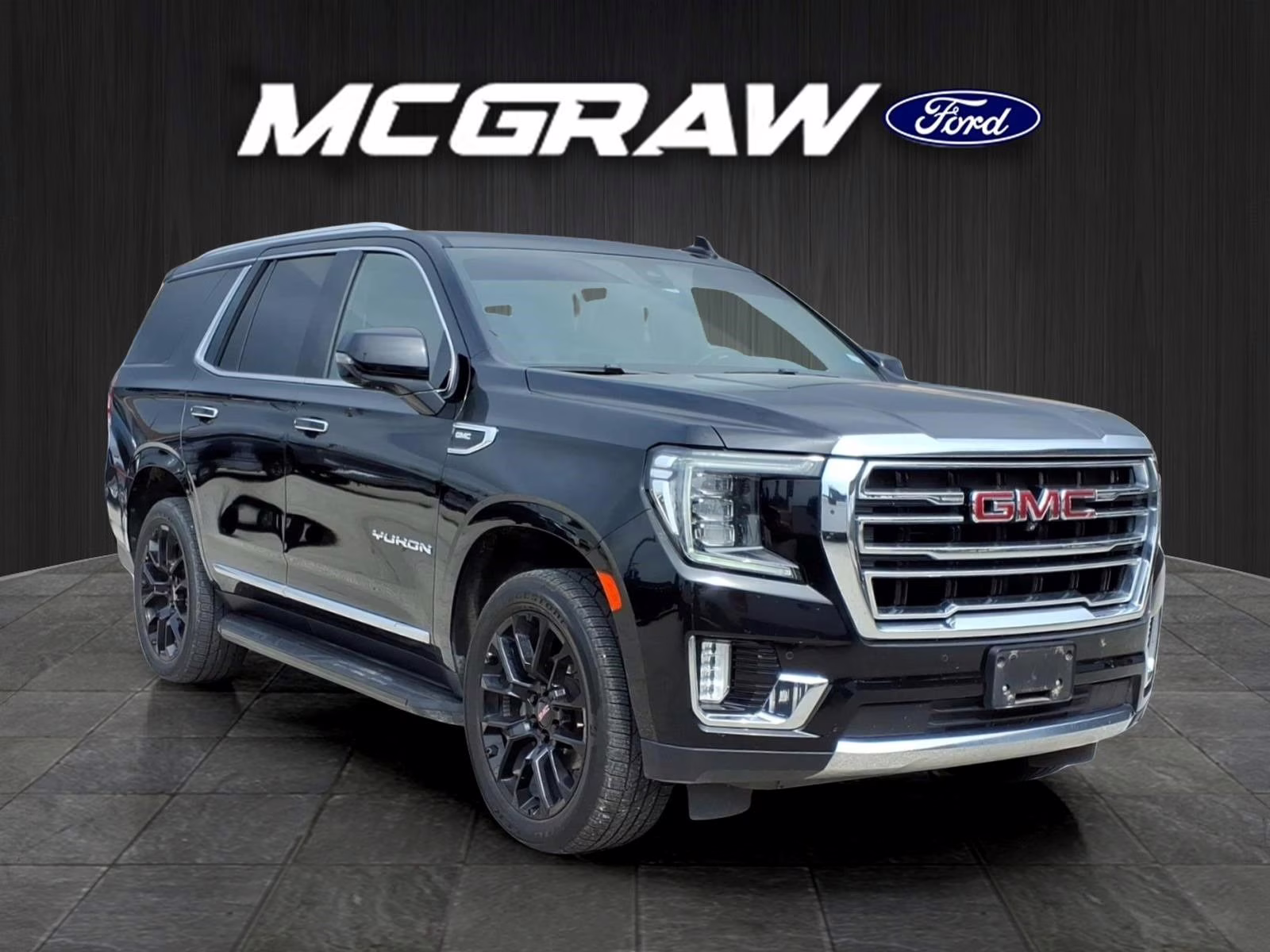 2022 Onyx Black GMC Yukon SLT 4X4 SUV