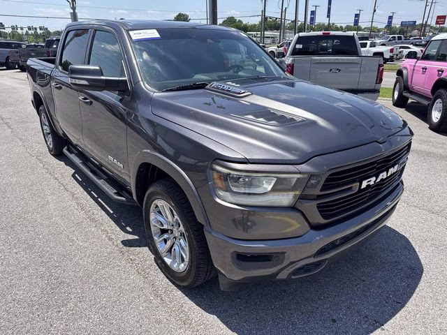 2021 Crystal Metallic Ram 1500 Laramie 4X4 Truck