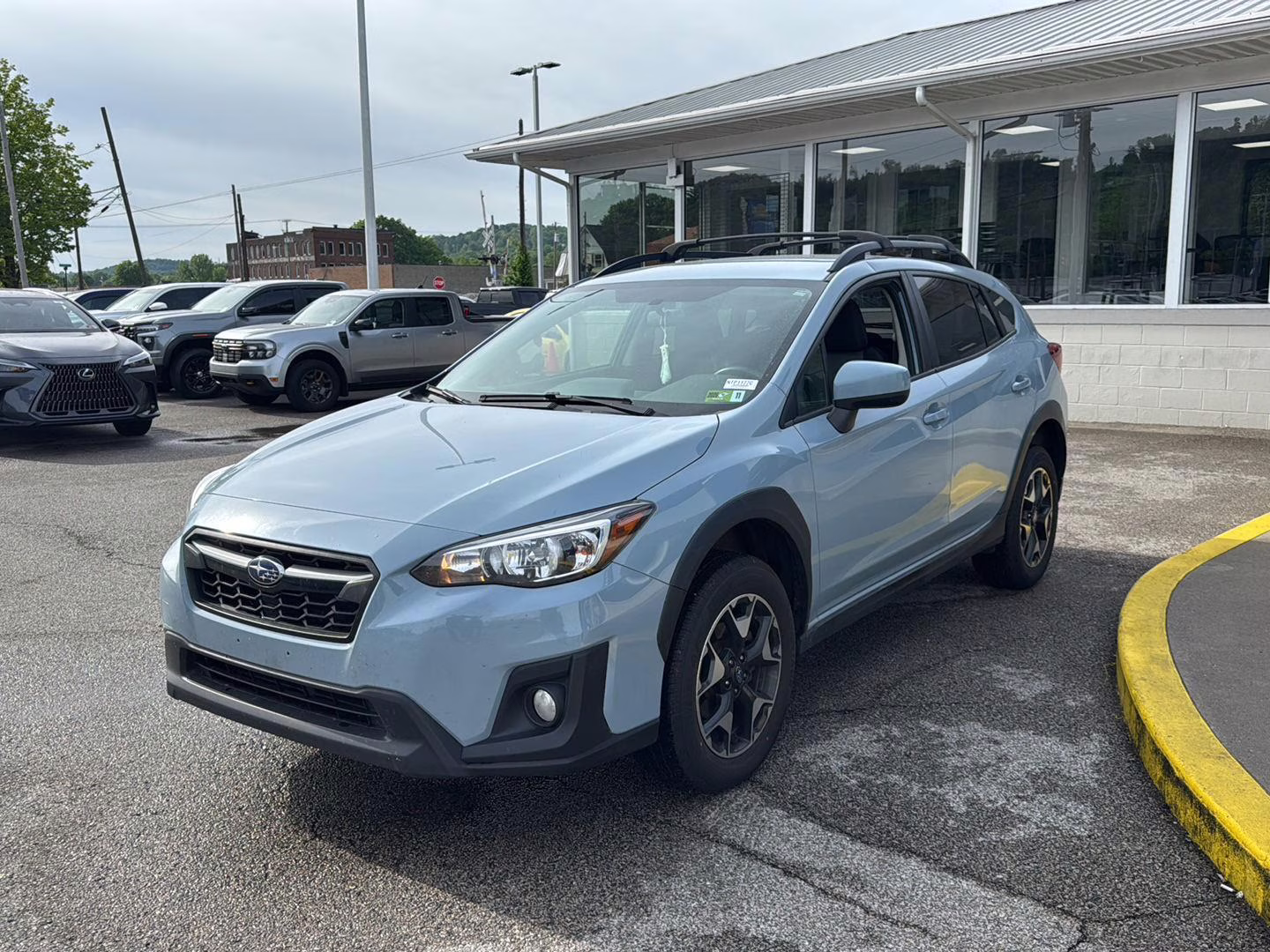2019 Cool Gray Khaki Subaru Crosstrek Premium AWD SUV