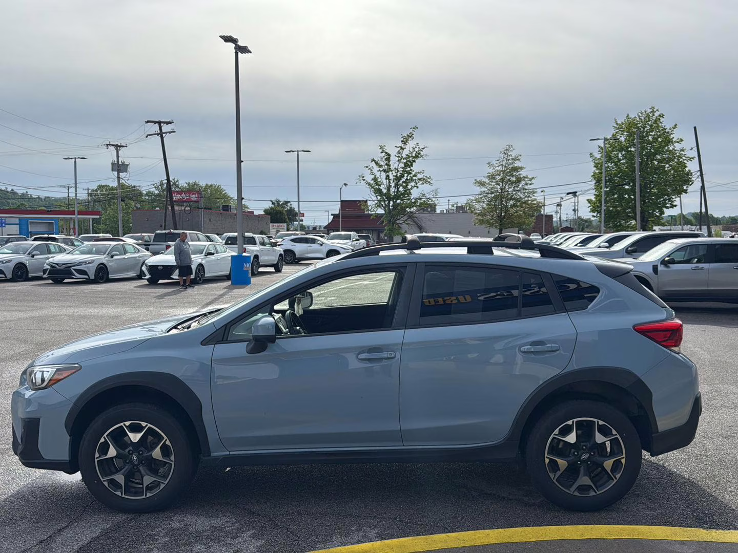 2019 Cool Gray Khaki Subaru Crosstrek Premium AWD SUV