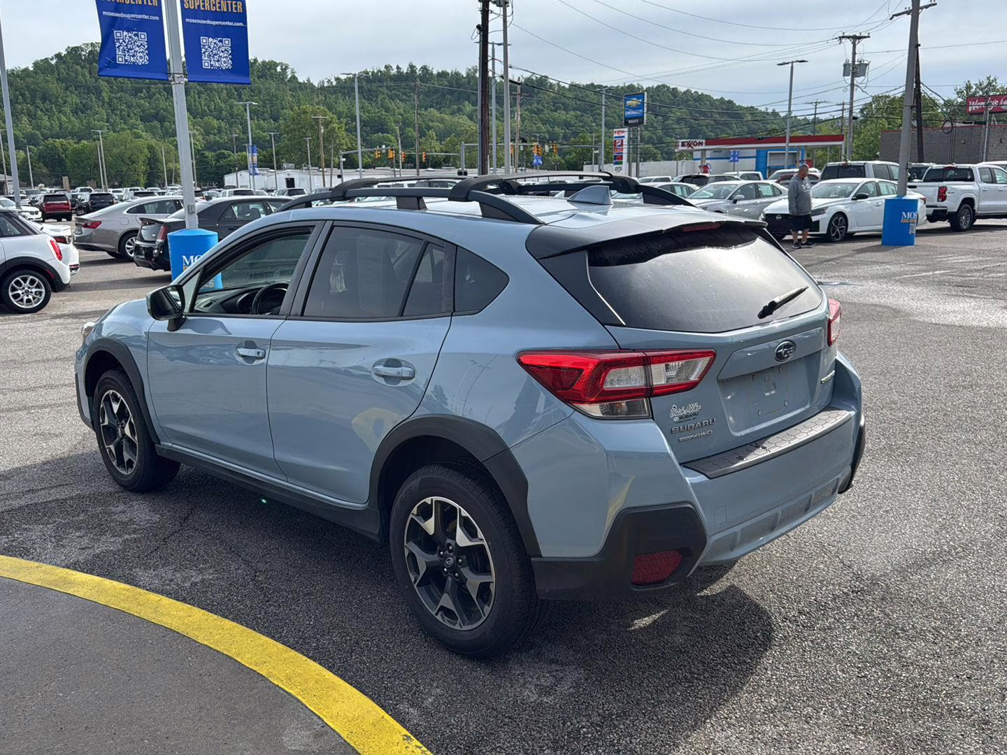 2019 Cool Gray Khaki Subaru Crosstrek Premium AWD SUV
