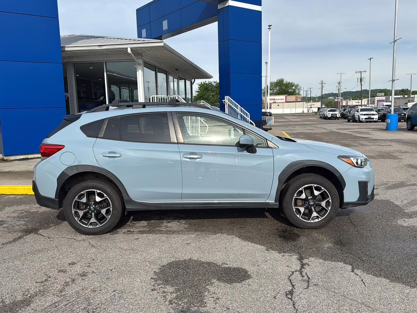2019 Cool Gray Khaki Subaru Crosstrek Premium AWD SUV