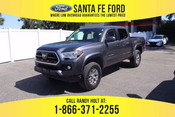 2019 Gray Toyota Tacoma 4WD SR5 4X4 Truck