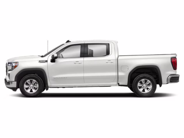 2021 Summit White GMC Sierra 1500 SLE RWD Truck