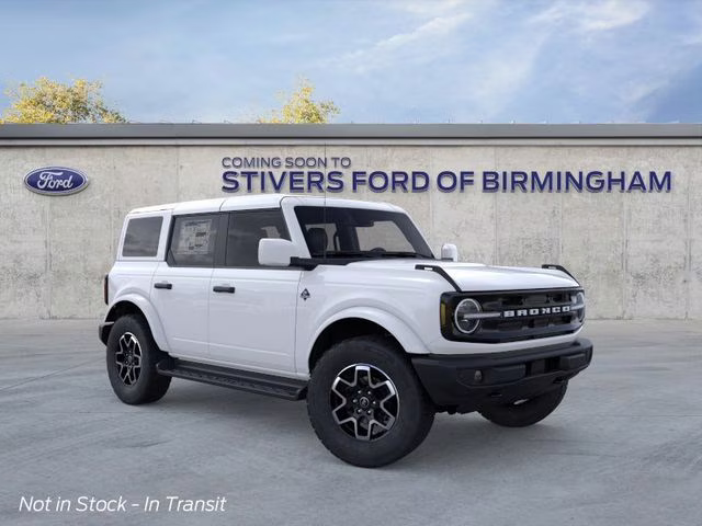 2026 Oxford White Ford Bronco Outer Banks 4X4 SUV