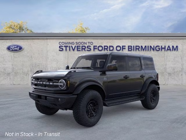 2026 Shadow Black Ford Bronco Outer Banks 4X4 SUV