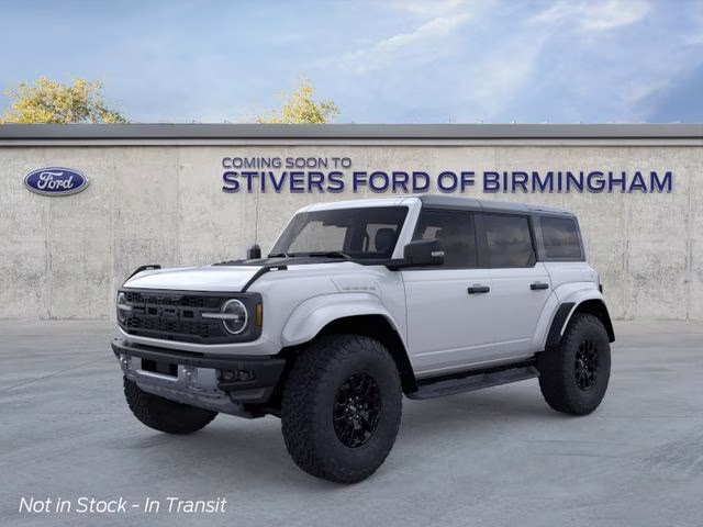 2026 Oxford White Ford Bronco Raptor 4X4 SUV