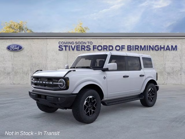 2026 Oxford White Ford Bronco Outer Banks 4X4 SUV