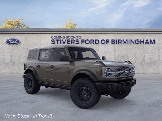 2026 Gray Ford Bronco Badlands 4X4 SUV