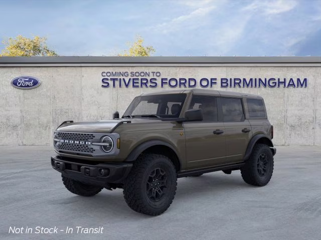 2026 Gray Ford Bronco Badlands 4X4 SUV