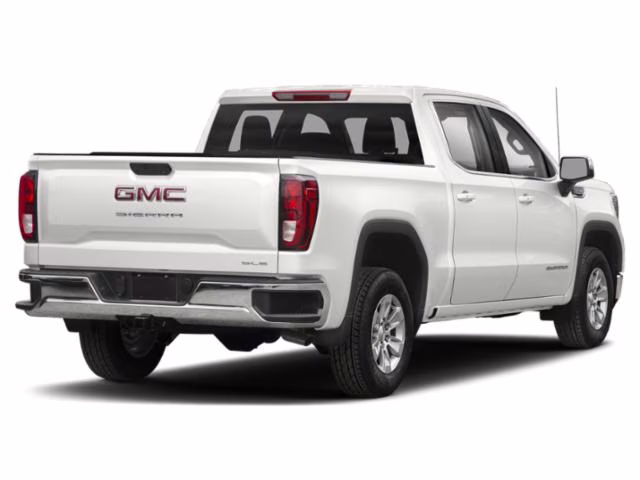 2021 Summit White GMC Sierra 1500 SLE RWD Truck