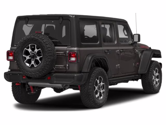 2021 Granite Crystal Metallic Clearcoat Jeep Wrangler Unlimited Rubicon 4X4 SUV
