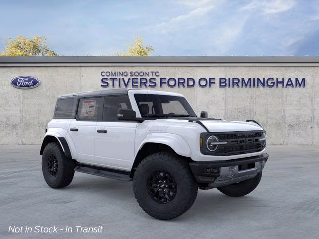 2026 Oxford White Ford Bronco Raptor 4X4 SUV