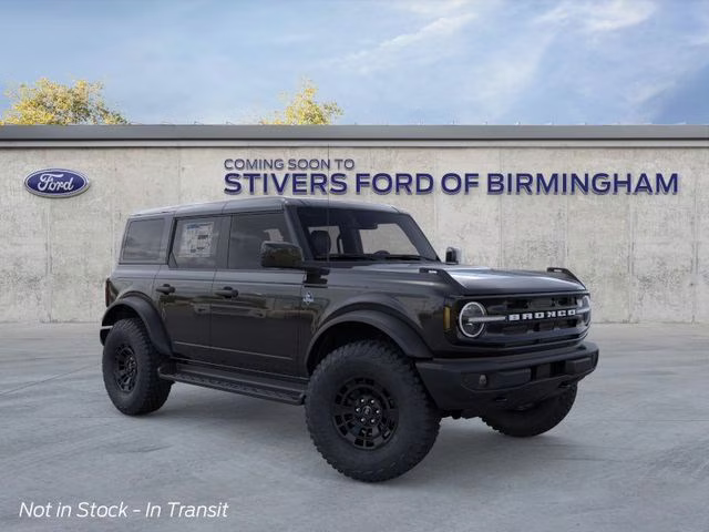 2026 Shadow Black Ford Bronco Outer Banks 4X4 SUV