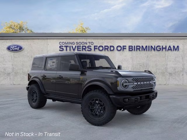 2026 Shadow Black Ford Bronco Badlands 4X4 SUV