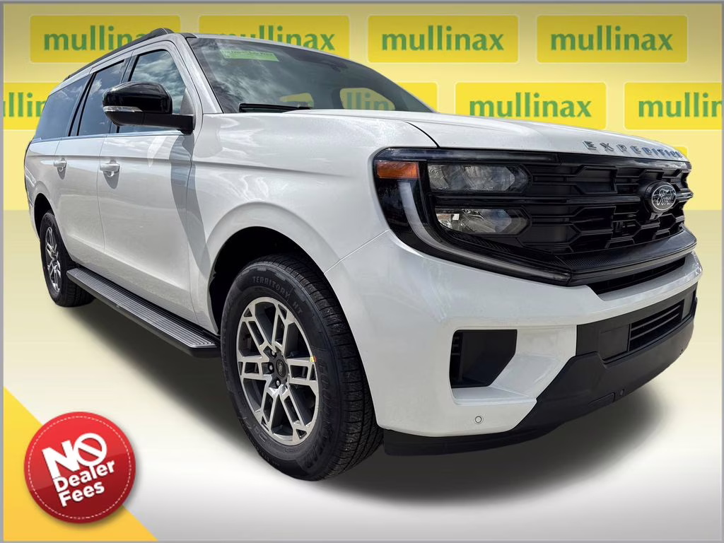 2026 Star White Metallic Tri-Coat Ford Expedition Max Active RWD SUV