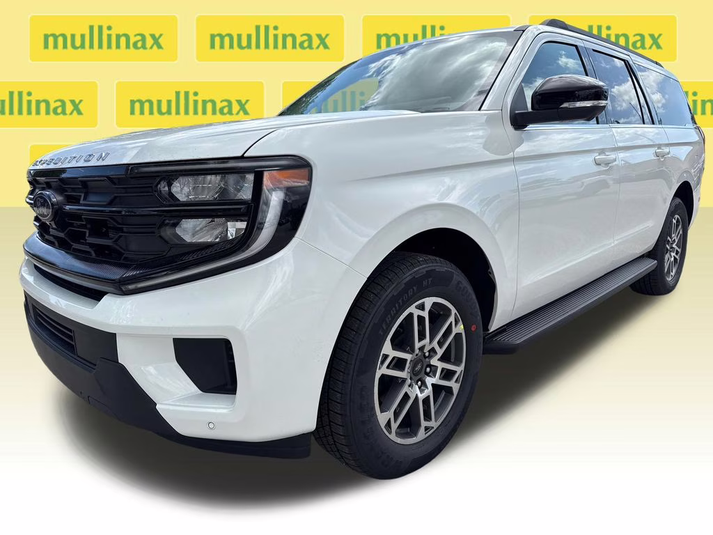 2026 Star White Metallic Tri-Coat Ford Expedition Max Active RWD SUV