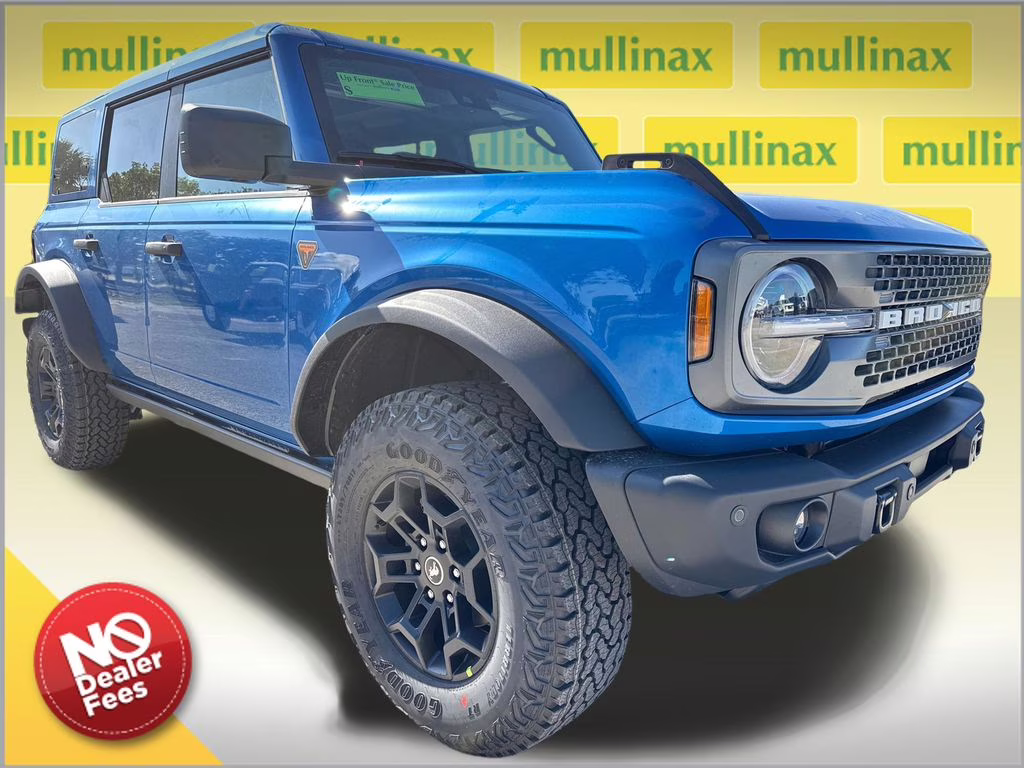2026 Velocity Blue Metallic Ford Bronco Badlands 4X4 SUV