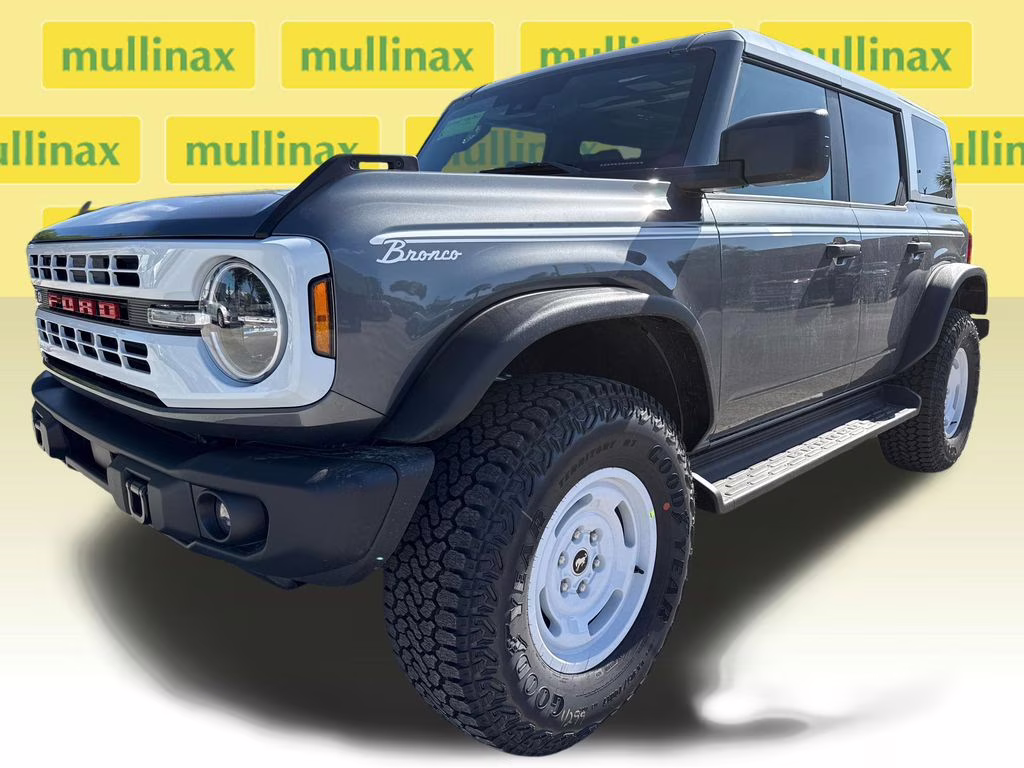 2026 Carbonized Gray Metallic Ford Bronco Heritage Edition 4X4 SUV