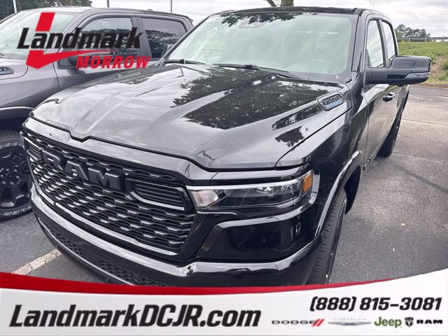 2026 Diamond Black Crystal Pearlcoat Ram 1500 Big Horn RWD Truck