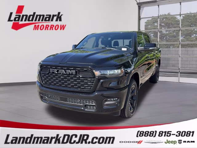 2026 Diamond Black Crystal Pearlcoat Ram 1500 Big Horn RWD Truck