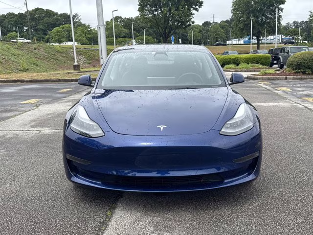 2023 Deep Blue Metallic Tesla Model 3 Base RWD Sedan