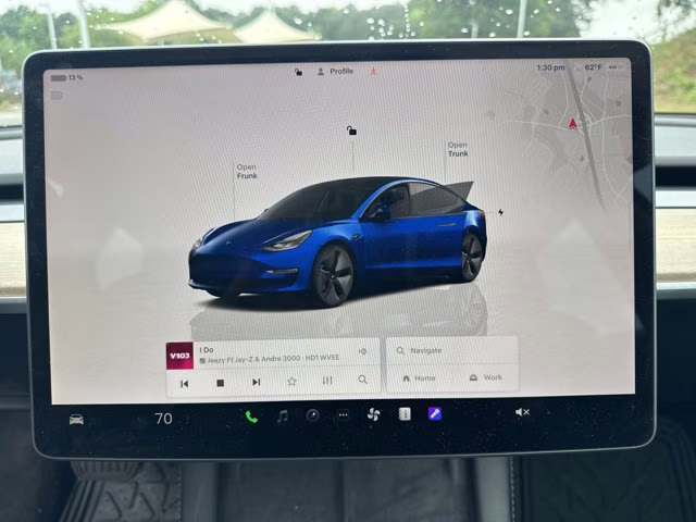 2023 Deep Blue Metallic Tesla Model 3 Base RWD Sedan