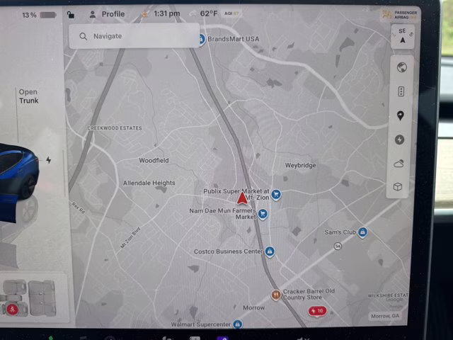 2023 Deep Blue Metallic Tesla Model 3 Base RWD Sedan
