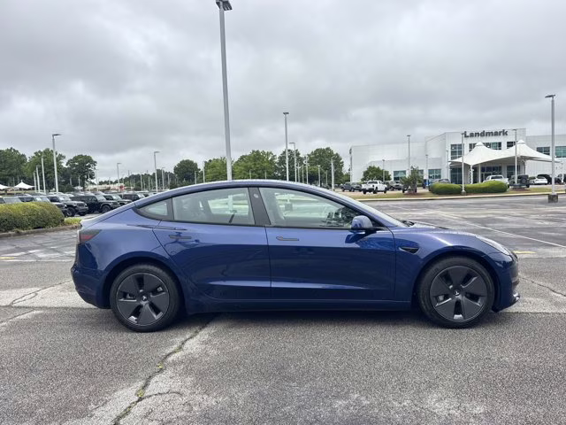 2023 Deep Blue Metallic Tesla Model 3 Base RWD Sedan